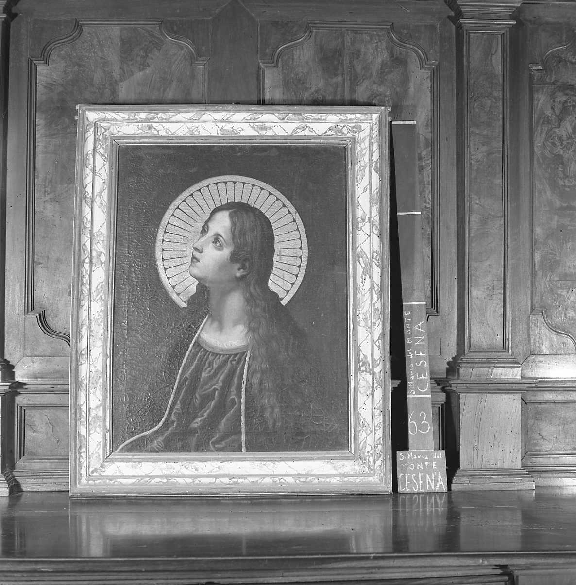 Madonna annunciata (dipinto) - ambito marchigiano (sec. XVII)