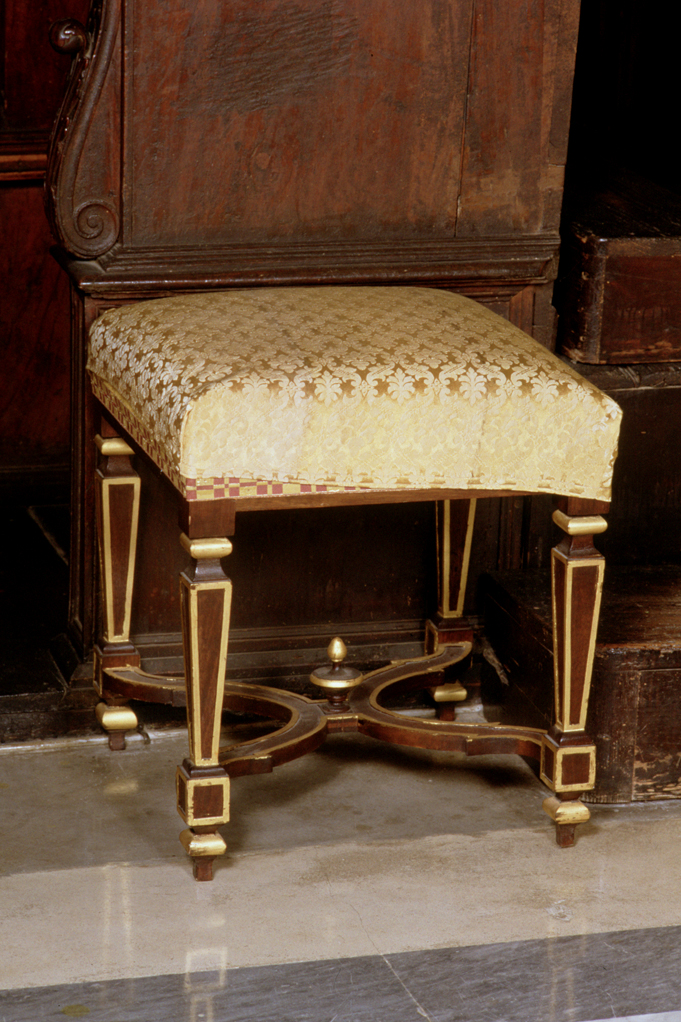 sgabello - bottega emiliano-romagnola (sec. XVII)