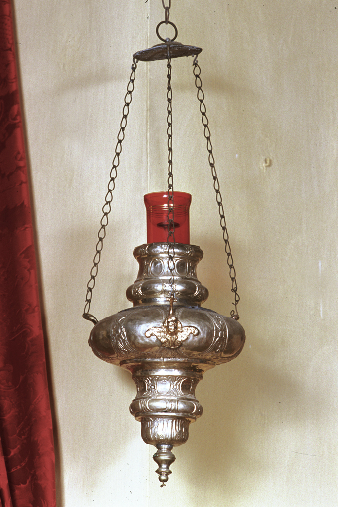 lampada pensile - bottega emiliano-romagnola (seconda metà sec. XVIII)