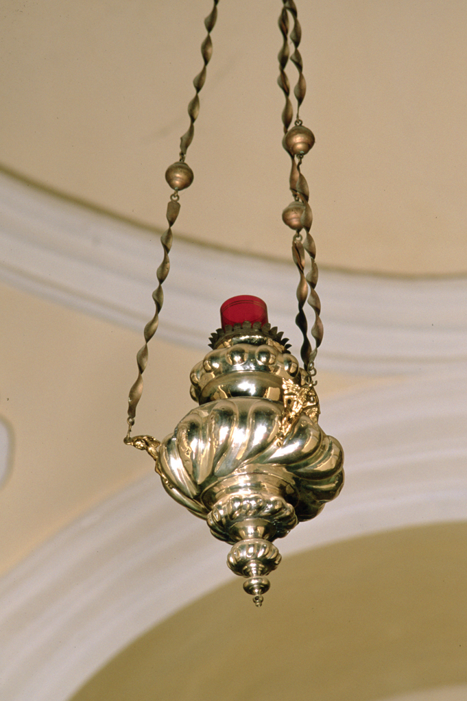 lampada pensile - bottega emiliano-romagnola (seconda metà sec. XVIII)