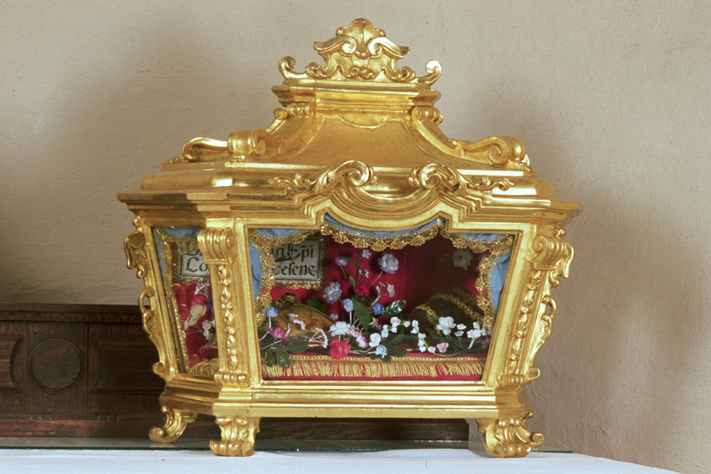 reliquiario - bottega emiliano-romagnola (sec. XVIII)