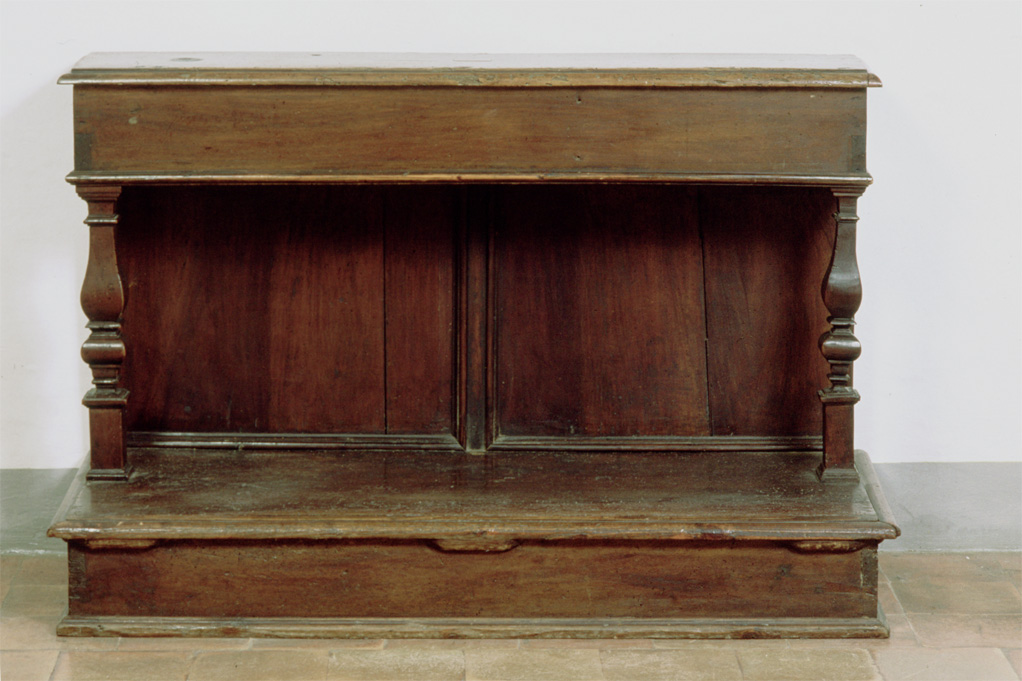 inginocchiatoio - bottega emiliano-romagnola (sec. XVIII)