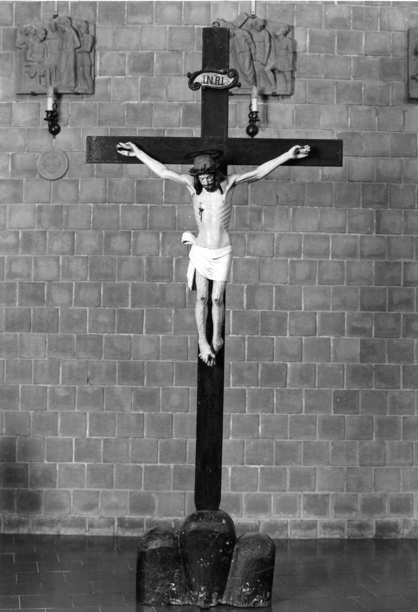 Cristo crocifisso (scultura) - ambito romagnolo (prima metà sec. XVI)
