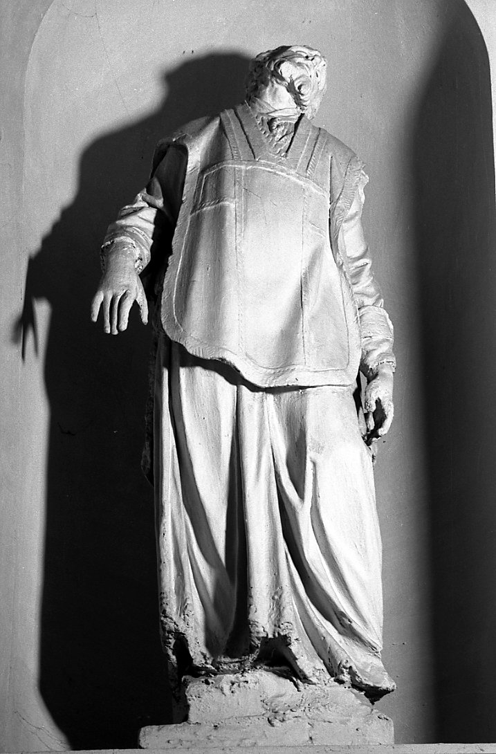 Sant'Andrea Avellino (statua) di Trentanove Antonio (sec. XVIII)