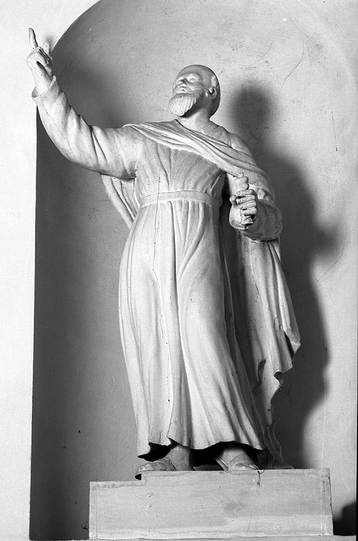San Paolo apostolo (statua) - ambito romagnolo (prima metà sec. XIX)
