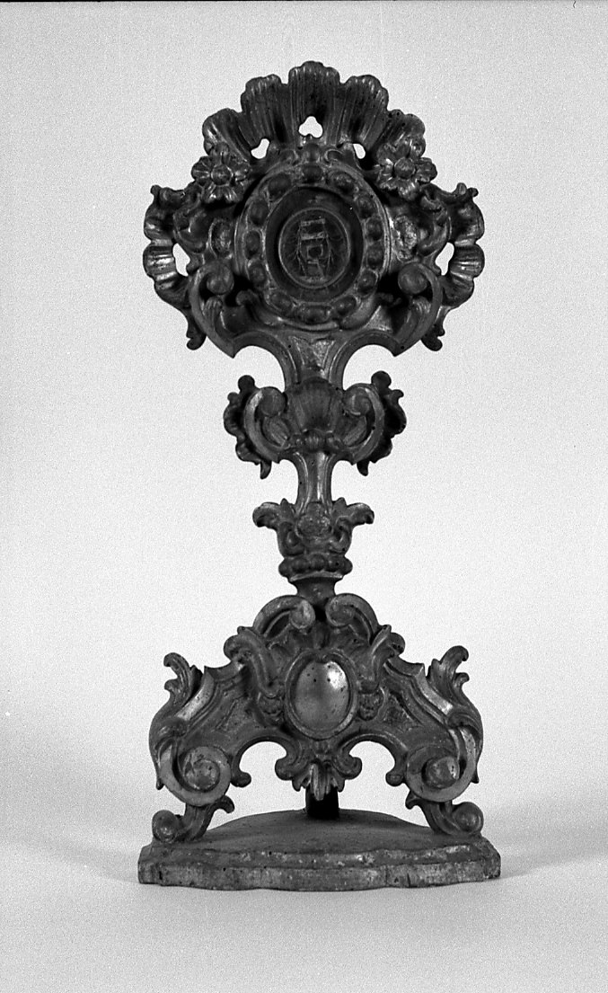 reliquiario - a ostensorio - manifattura romagnola (sec. XVIII)