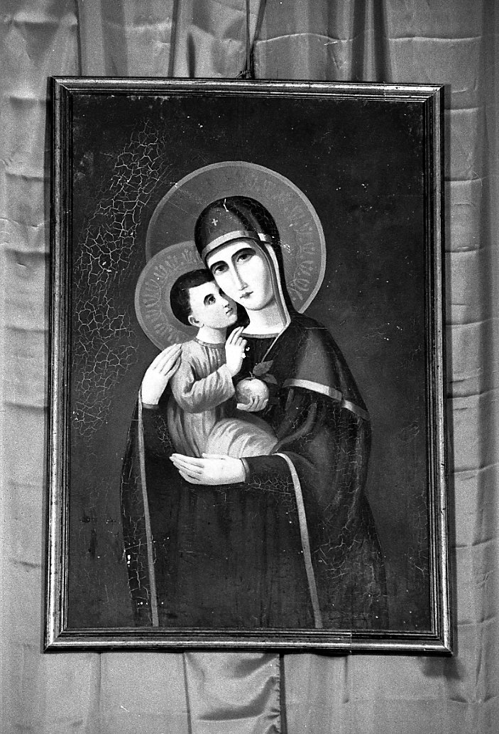 Madonna con Bambino (dipinto) - ambito cesenate (sec. XX)