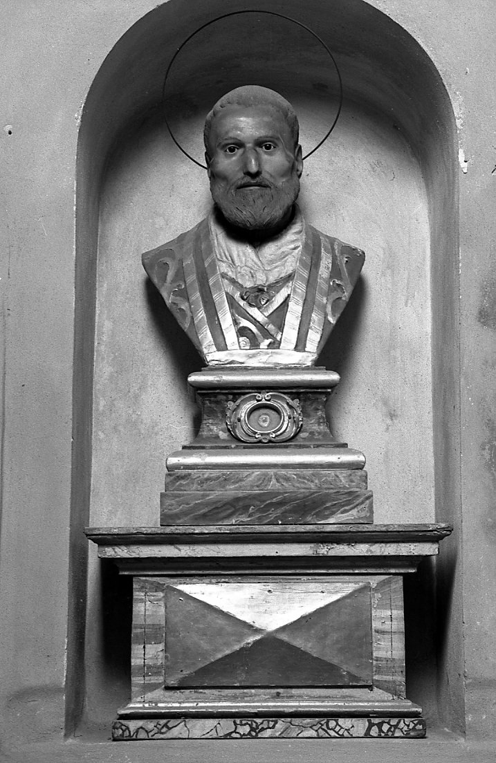 reliquiario - a busto - manifattura romagnola (seconda metà sec. XIX)