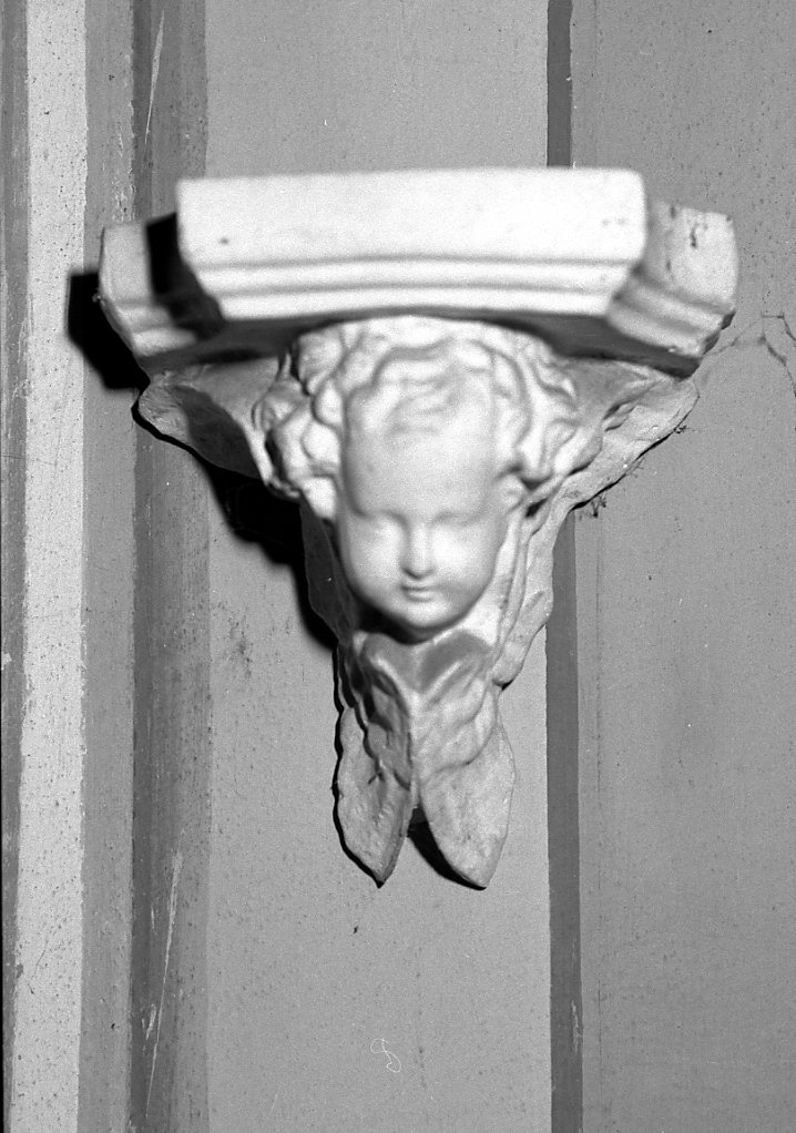 mensola - manifattura romagnola (fine/inizio secc. XIX/ XX)