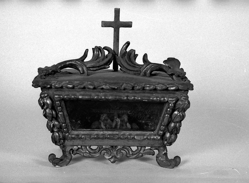 reliquiario - manifattura romagnola (primo quarto sec. XIX)