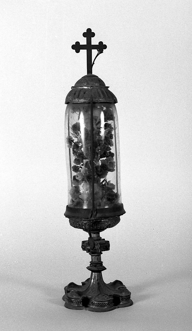 reliquiario - manifattura romagnola (seconda metà sec. XIX)