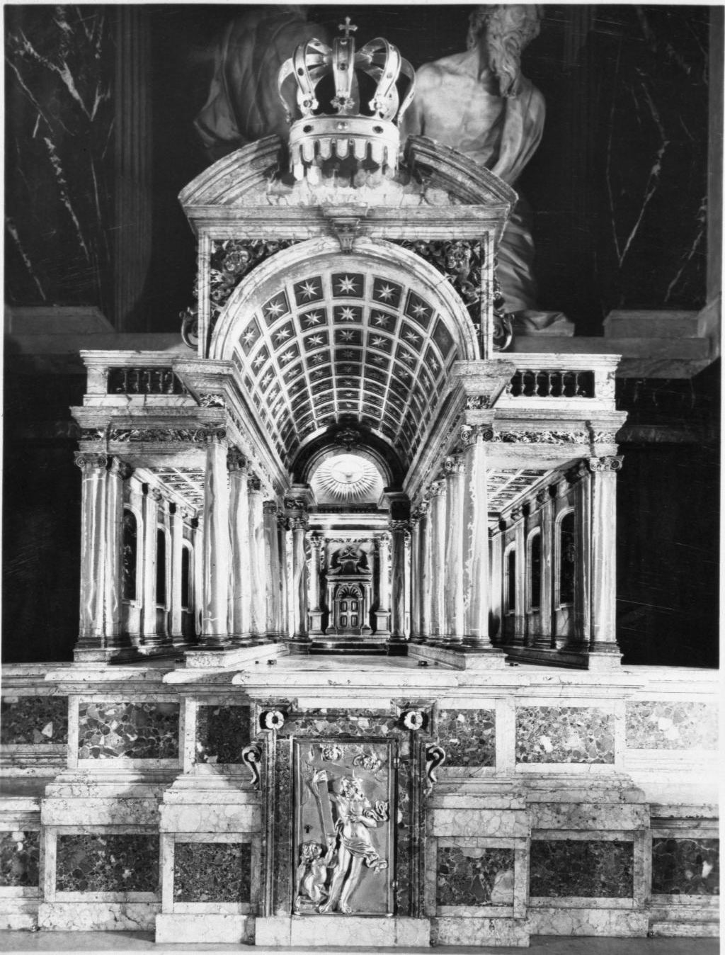 ciborio di Borromini Francesco (prima metà sec. XVII)