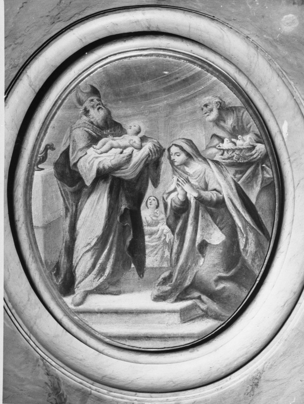 presentazione di Gesù al tempio (dipinto) di Caccioli Giuseppe Antonio (sec. XVIII)