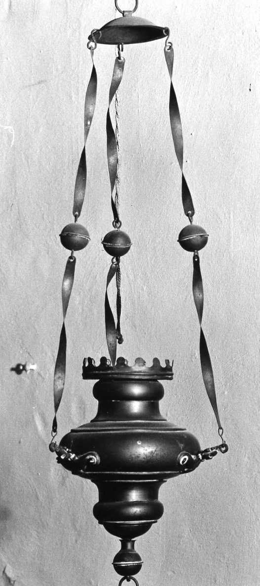 lampada pensile, serie - produzione romagnola (sec. XVIII)