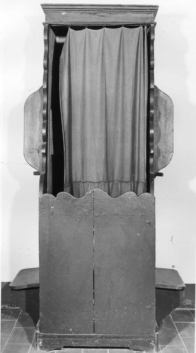 confessionale - produzione romagnola (sec. XIX)