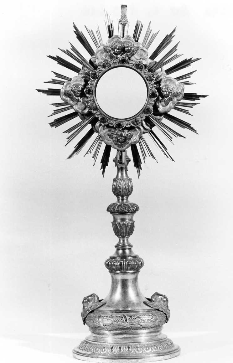 ostensorio - produzione romagnola (sec. XIX)