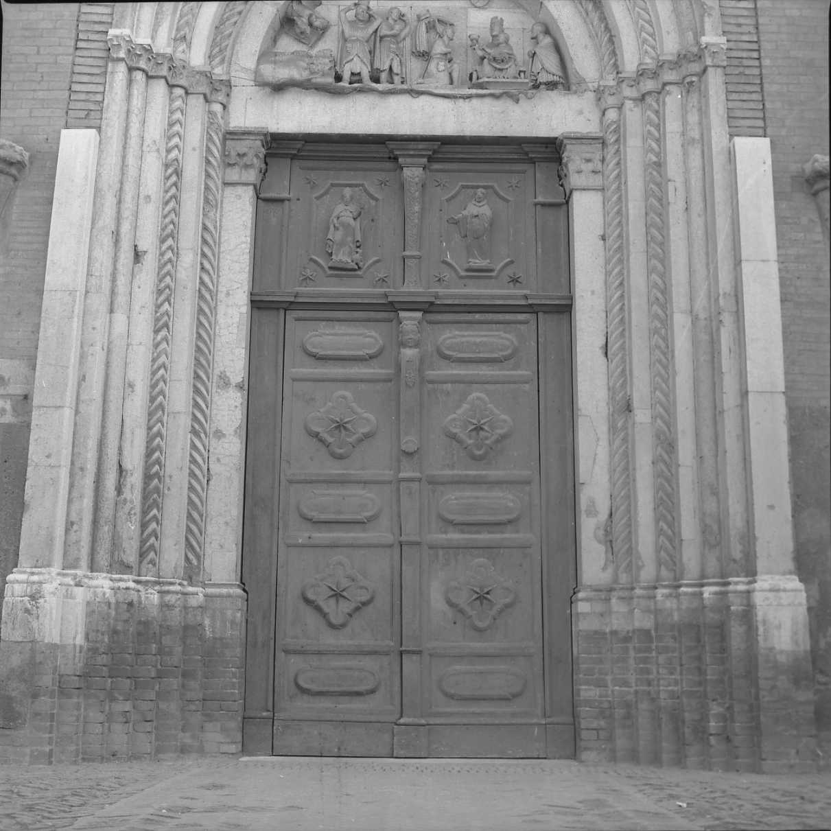 portale maggiore - ambito romagnolo (metà, metà sec. XIII, sec. XVII)