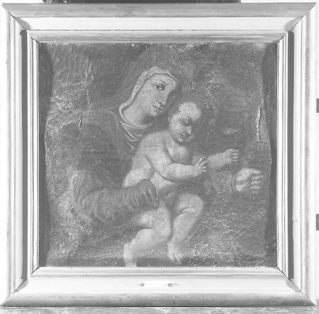 Madonna col Bambino, Madonna con Bambino (dipinto) - ambito romagnolo (seconda metà sec. XVII)