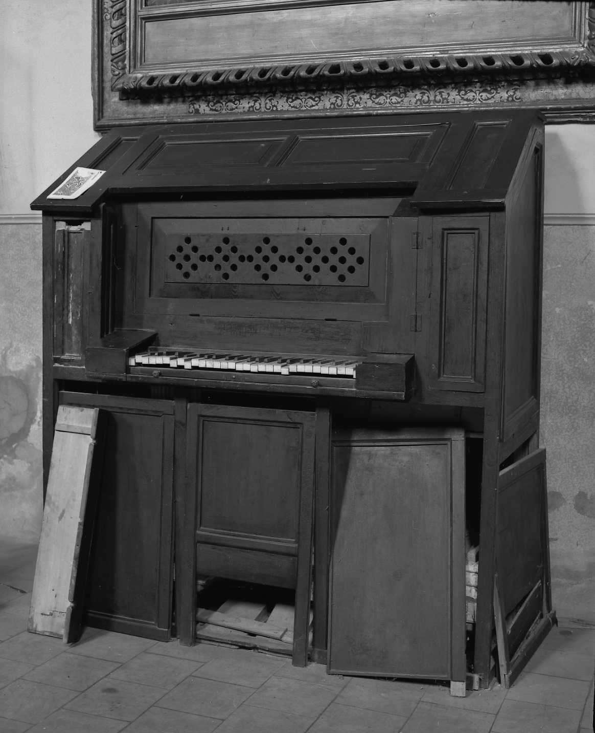 organo di Melandri Aristide (seconda metà, primo quarto sec. XVII, sec. XX)