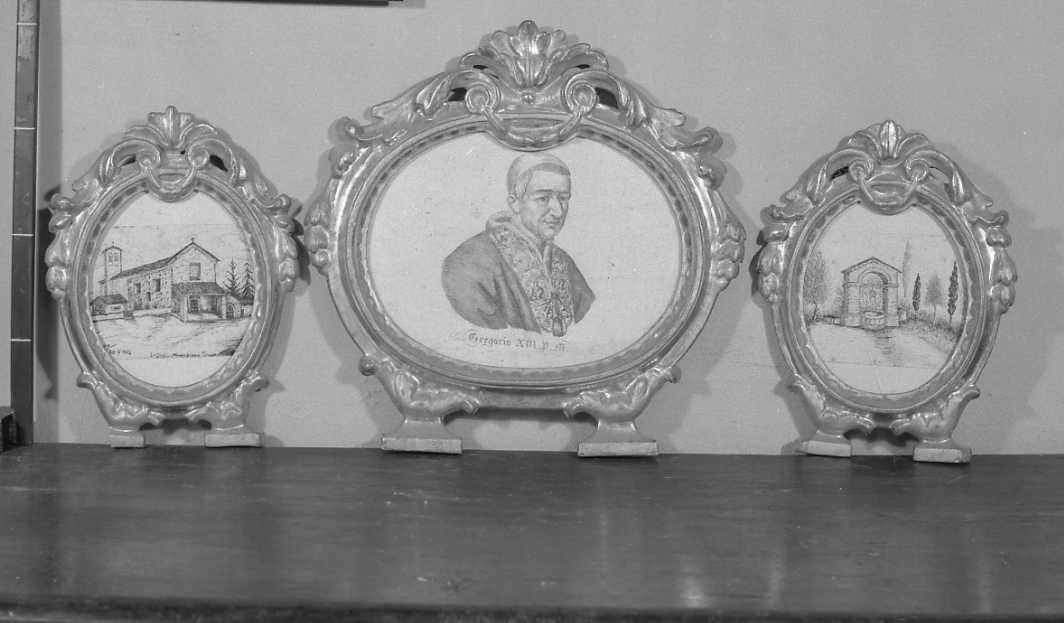 servizio di cartagloria, insieme - ambito romagnolo (prima metà sec. XIX)