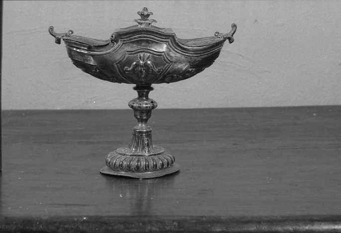 navicella portaincenso - ambito romagnolo (seconda metà sec. XVIII)