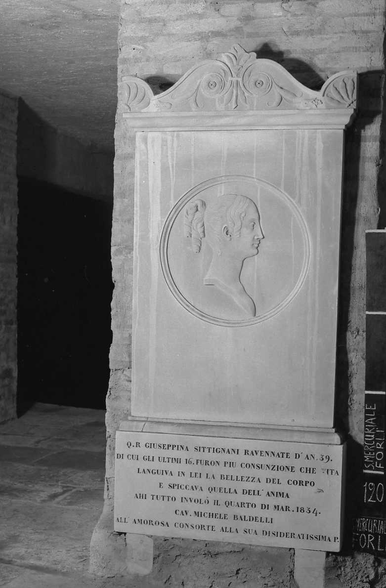 lapide - ambito romagnolo (secondo quarto sec. XIX)