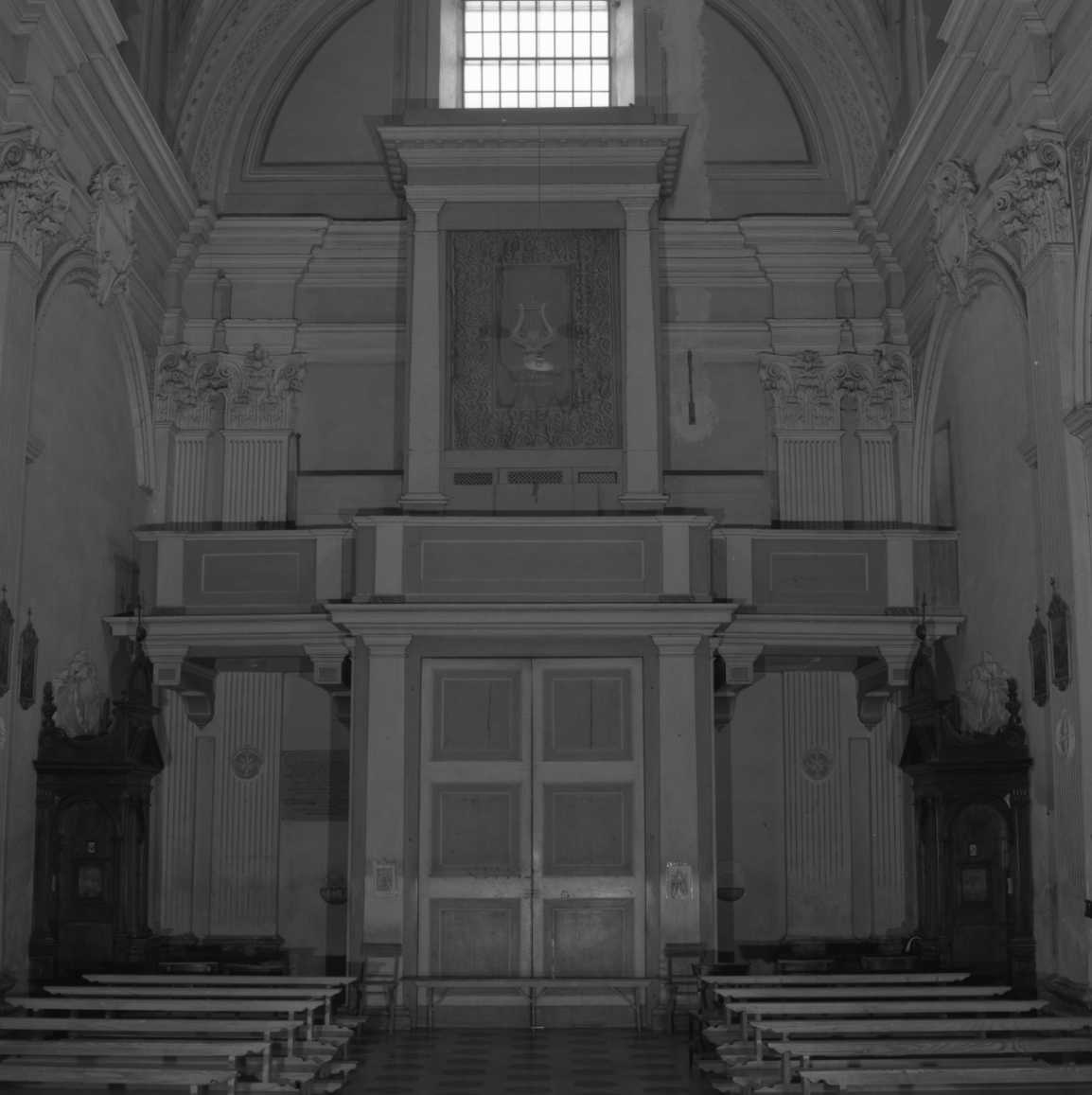 tribuna d'organo - bottega romagnola (sec. XVIII)