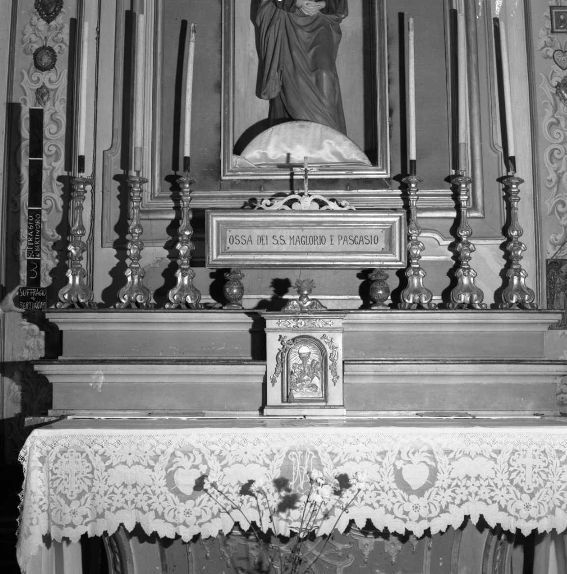 candeliere, serie - bottega romagnola (sec. XVIII)