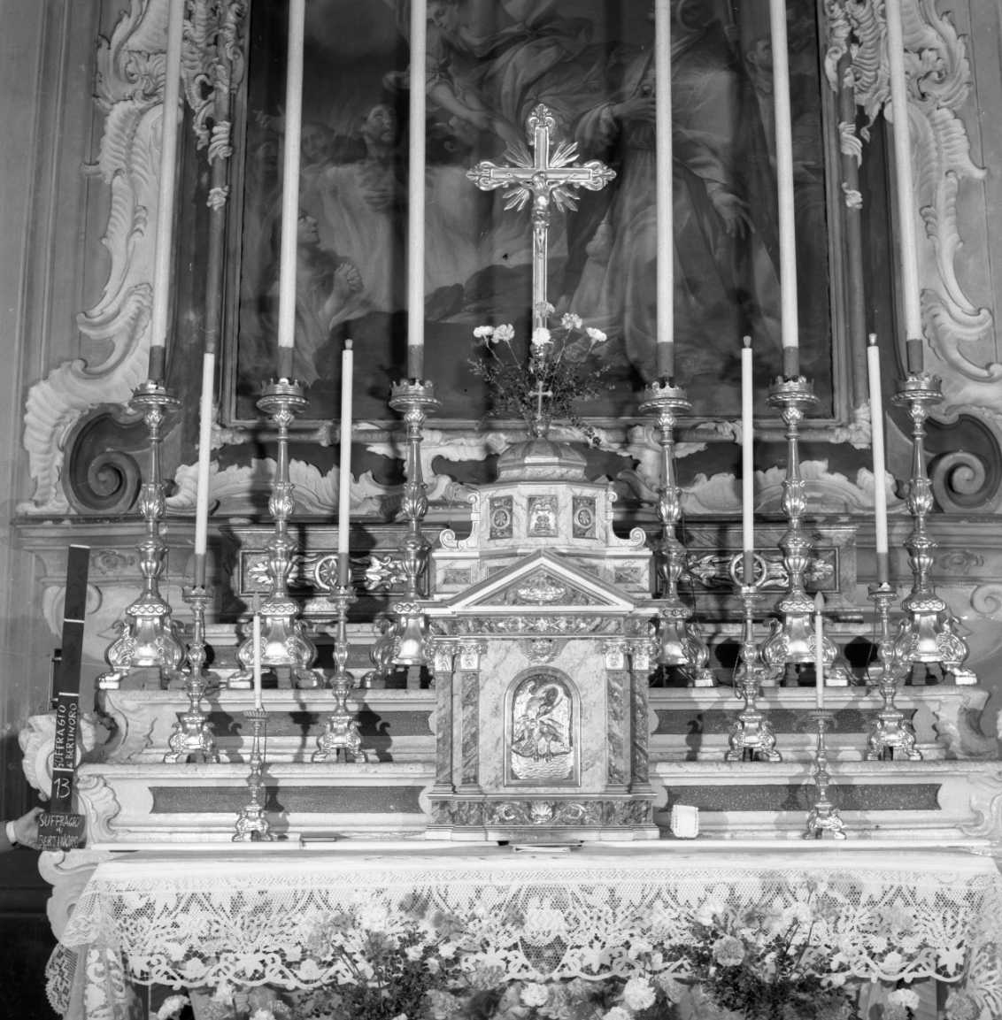 servizio d'altare, insieme - bottega romagnola (sec. XVIII)