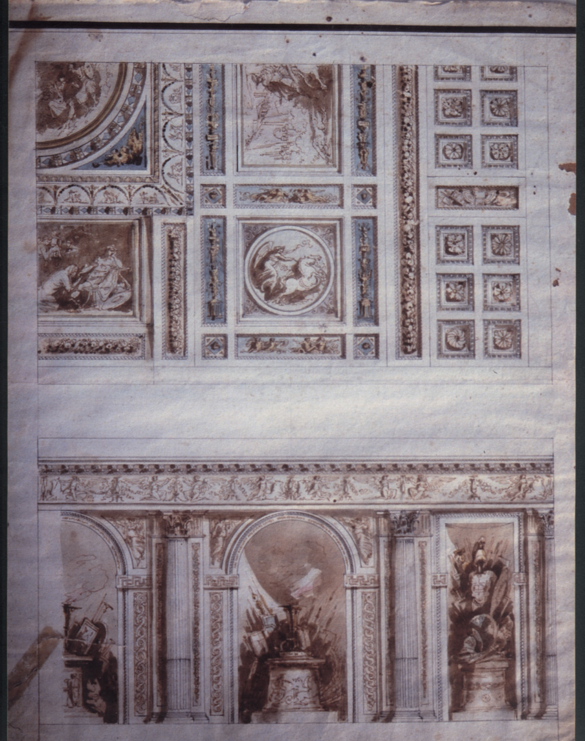 studio di decorazione (disegno) di Giani Felice (sec. XIX)