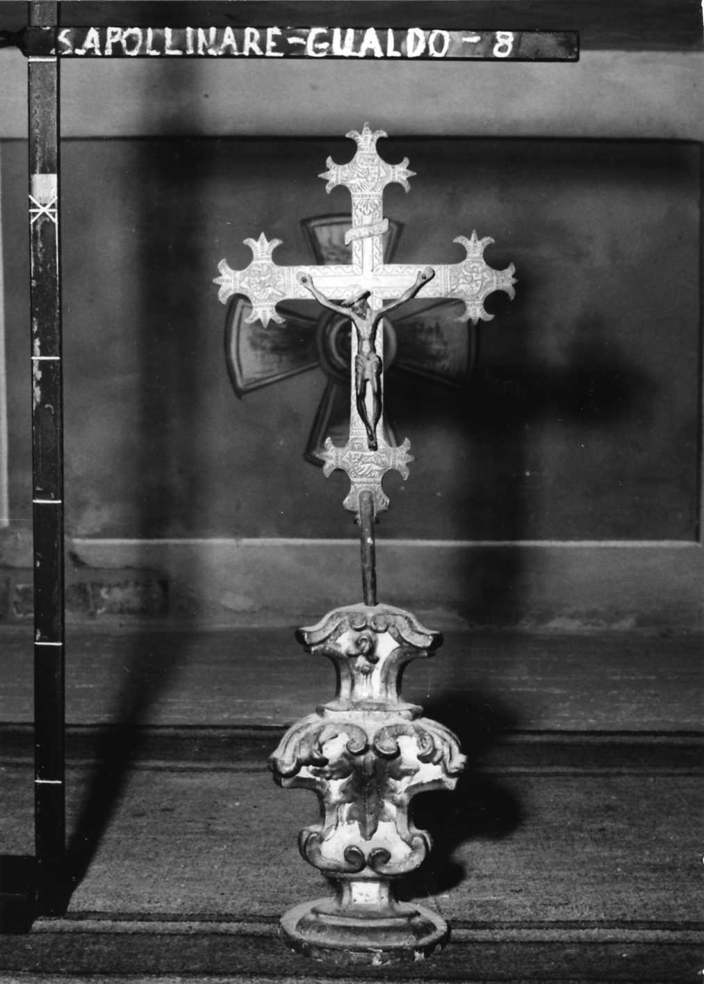 croce processionale - bottega romagnola (sec. XVII)