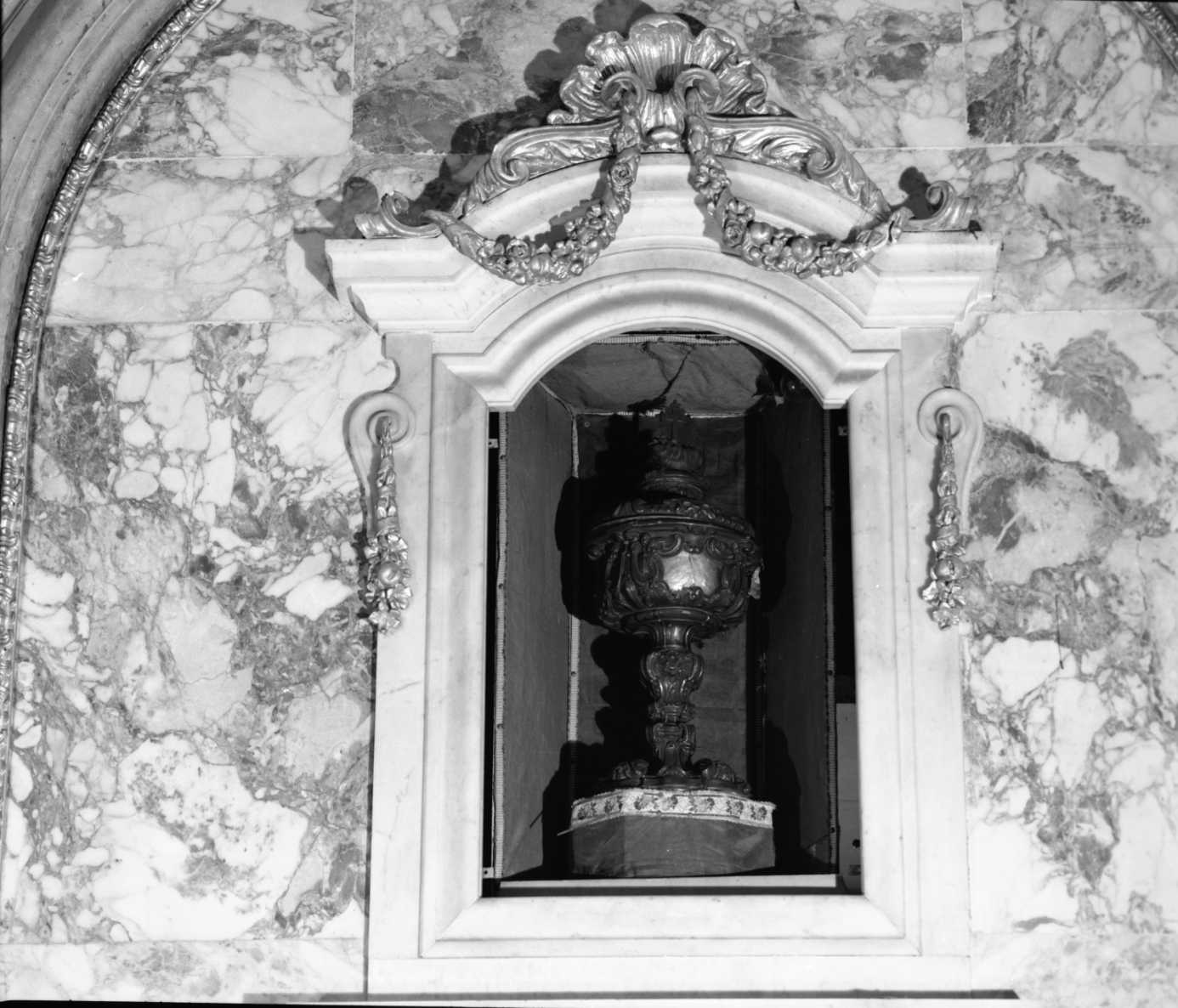 Teca di S. Mercuriale (reliquiario) di Mariani Bernardino (ultimo quarto sec. XVI)