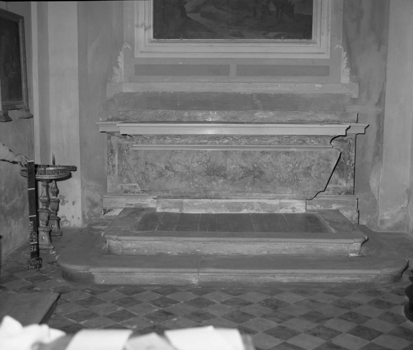 altare - ambito romagnolo (seconda metà sec. XIX)