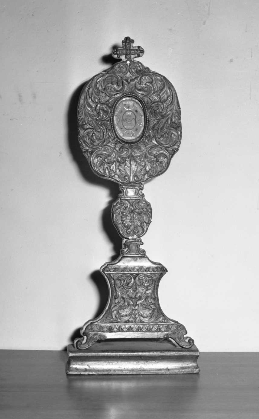 reliquiario - a ostensorio - ambito romagnolo (seconda metà sec. XV)