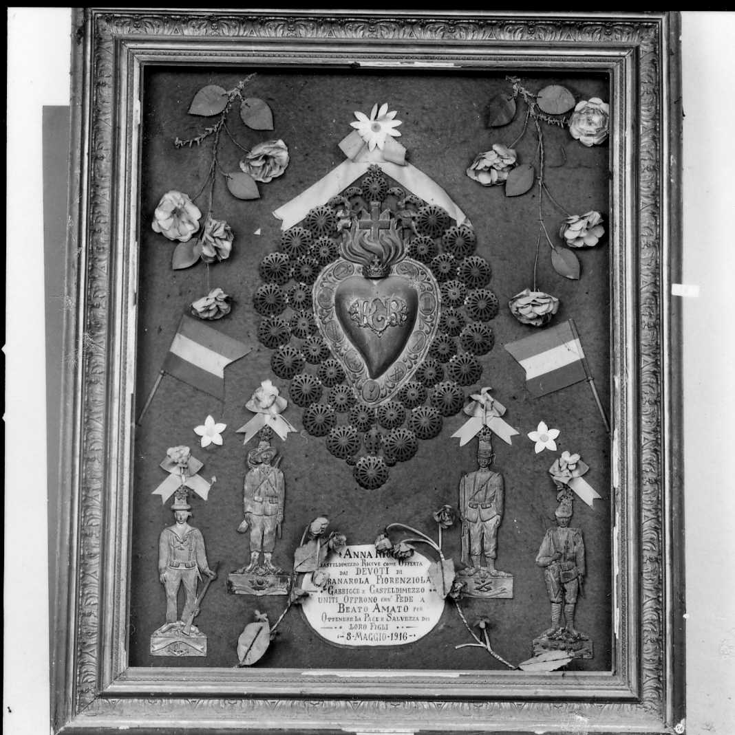 ex voto - bottega romagnola (sec. XX)