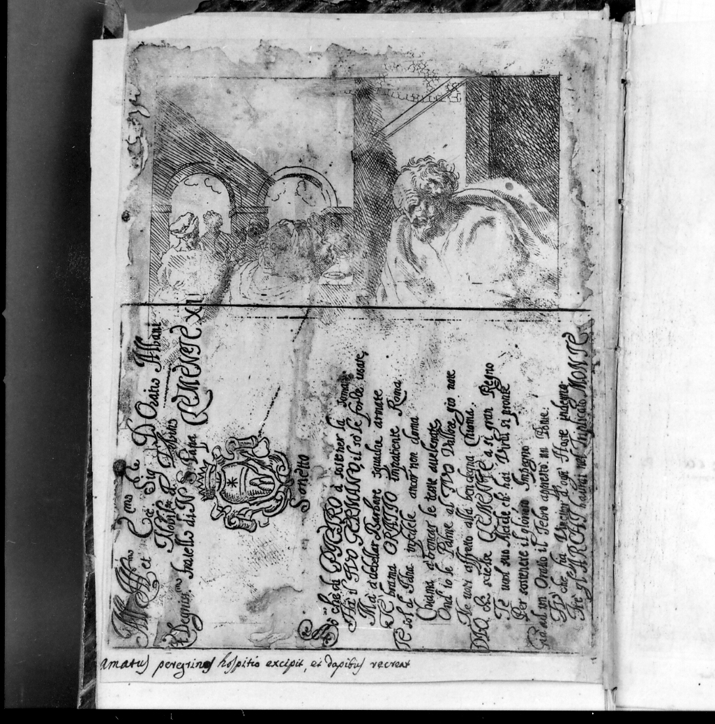 stampa di Braschi Sante (fine sec. XVII)