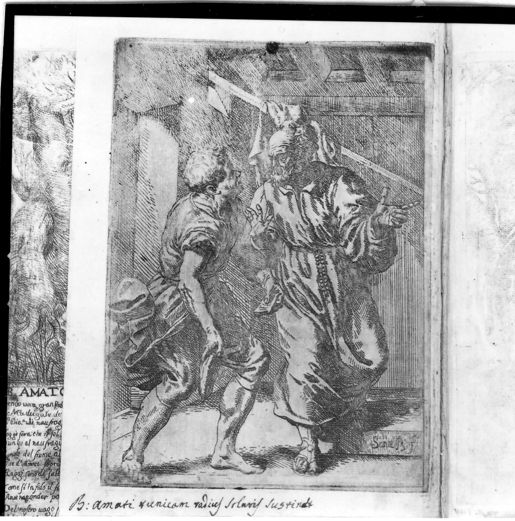 stampa di Braschi Sante (fine sec. XVII)