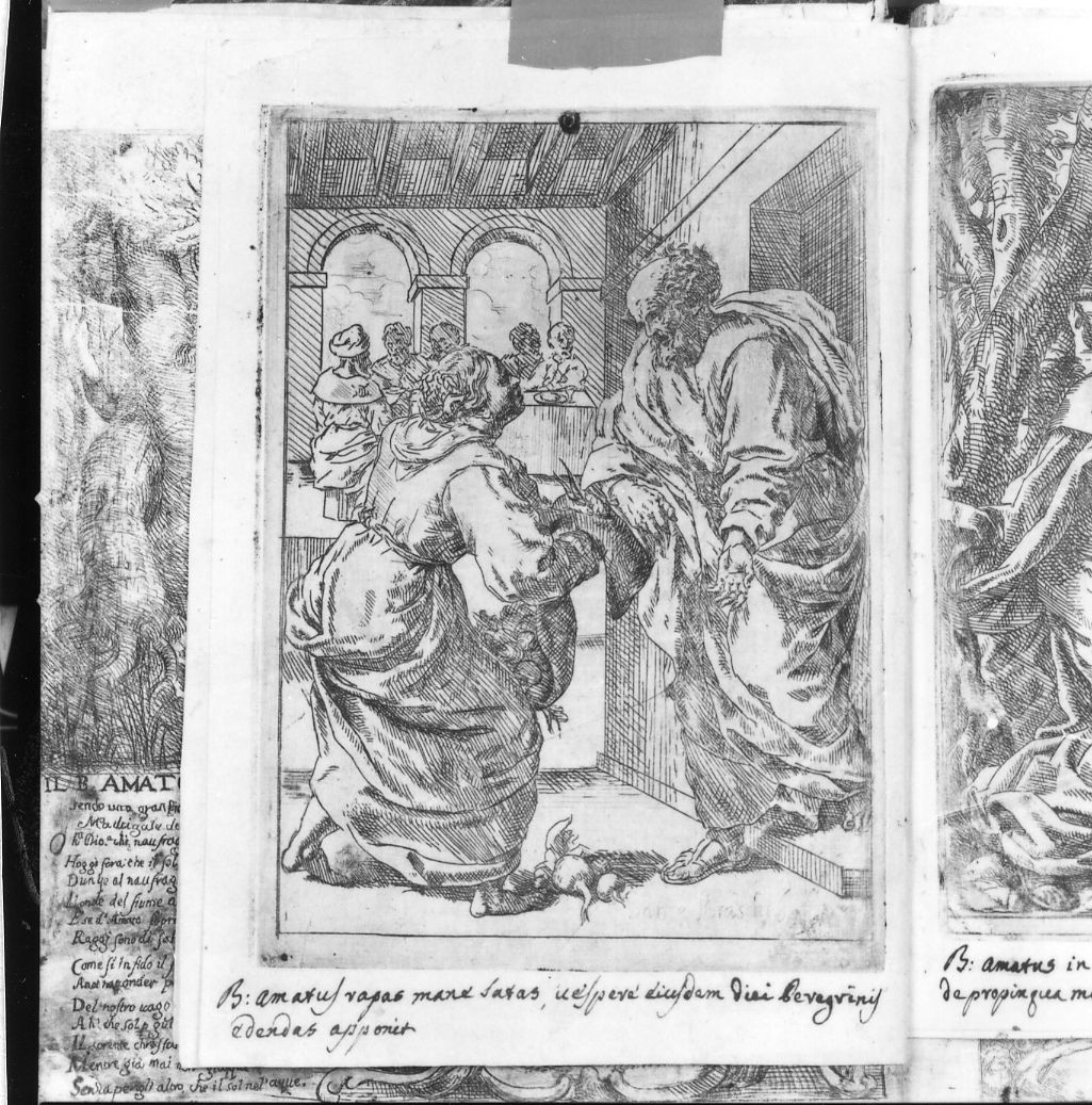 stampa di Braschi Sante (fine sec. XVII)