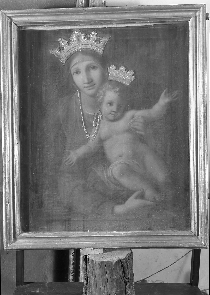Vergine della Consolazione, Madonna con Babino (dipinto) di Soleri Brancaleoni Giuseppe (inizio sec. XIX)