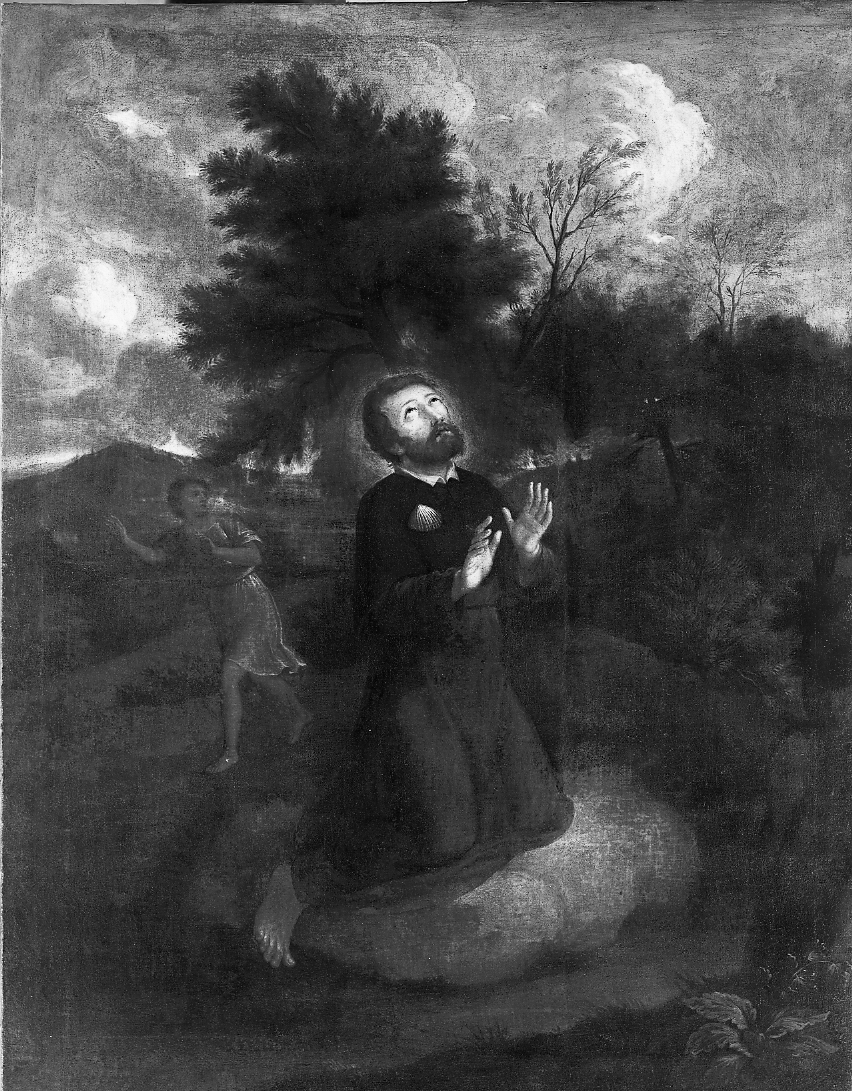 miracoli del beato Amato Ronconi (dipinto) di Viviani Antonio detto Sordo (primo quarto sec. XVII)