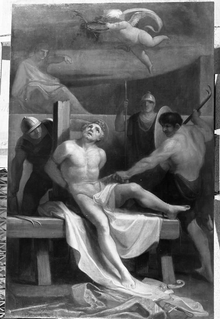 Martirio di S. Biagio (dipinto) di Favini Padre Atanasio (sec. XIX)