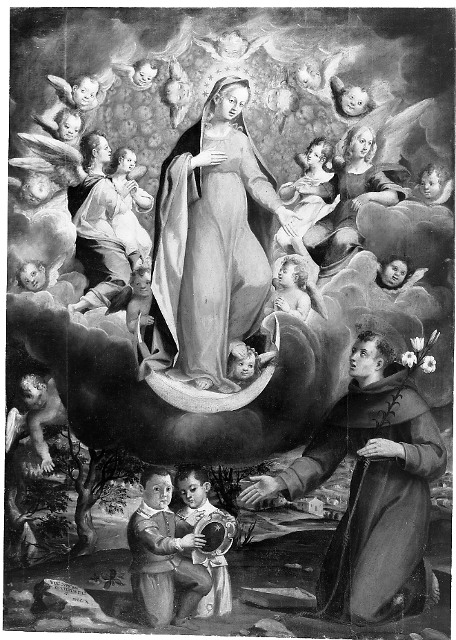 Immacolata Concezione (dipinto) di Guarini Bernardino, Guarini Vitale (sec. XVII)