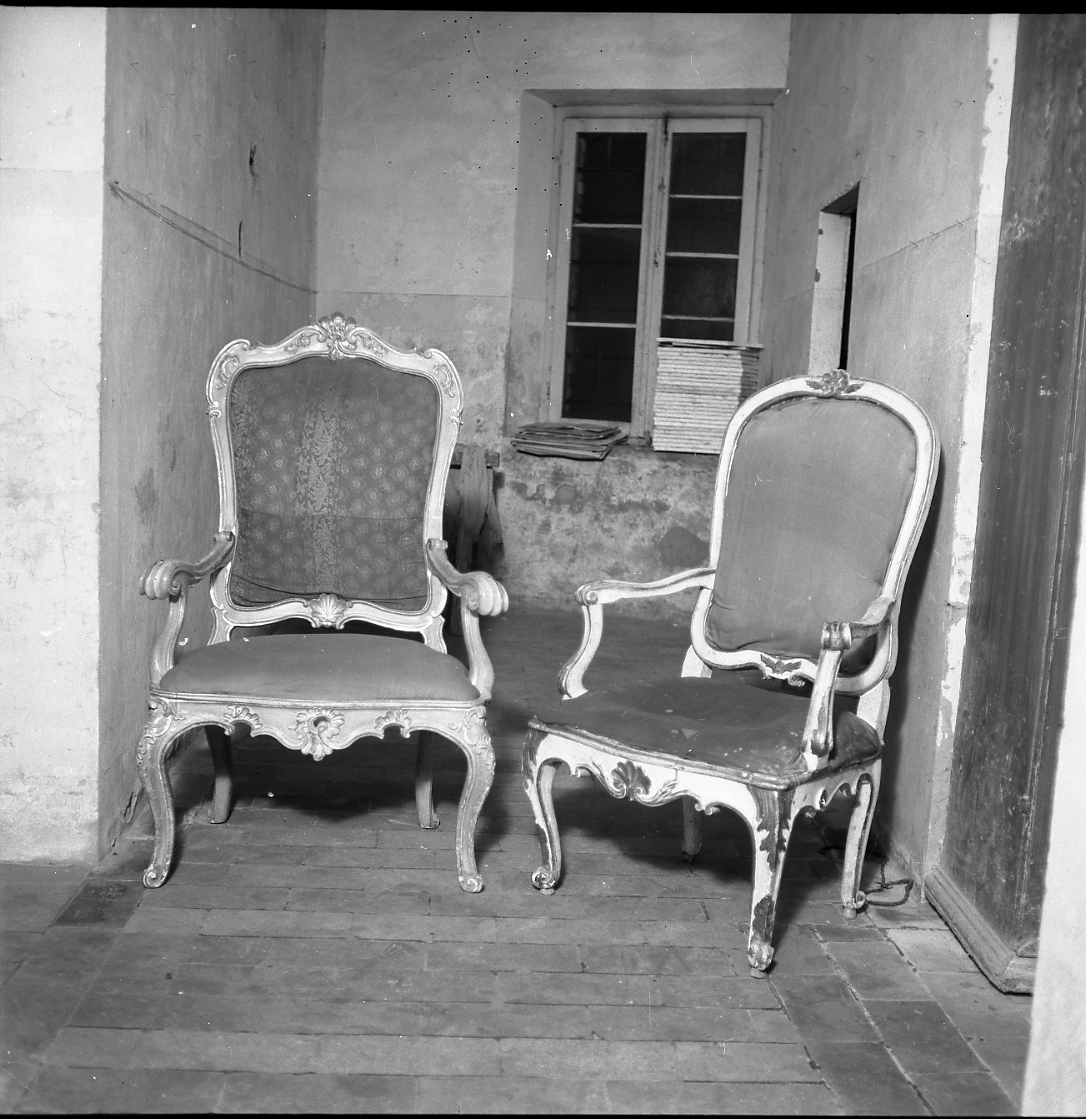 poltrona - bottega emiliana (sec. XVIII)