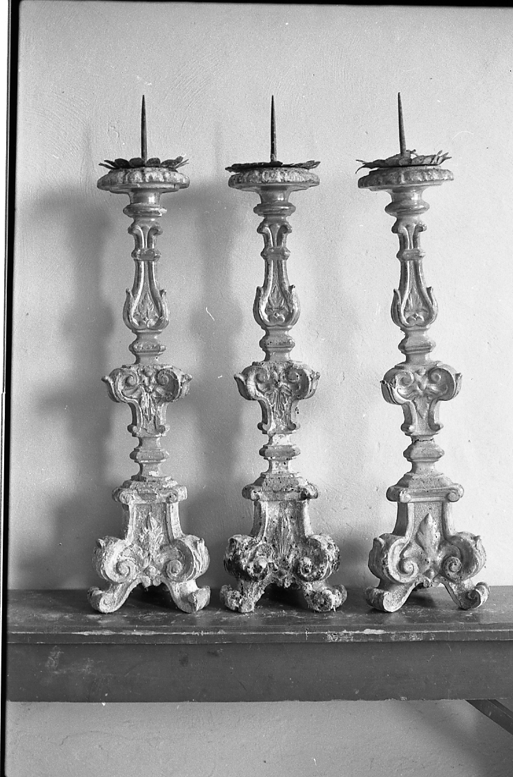 candeliere - bottega emiliana (sec. XVIII)