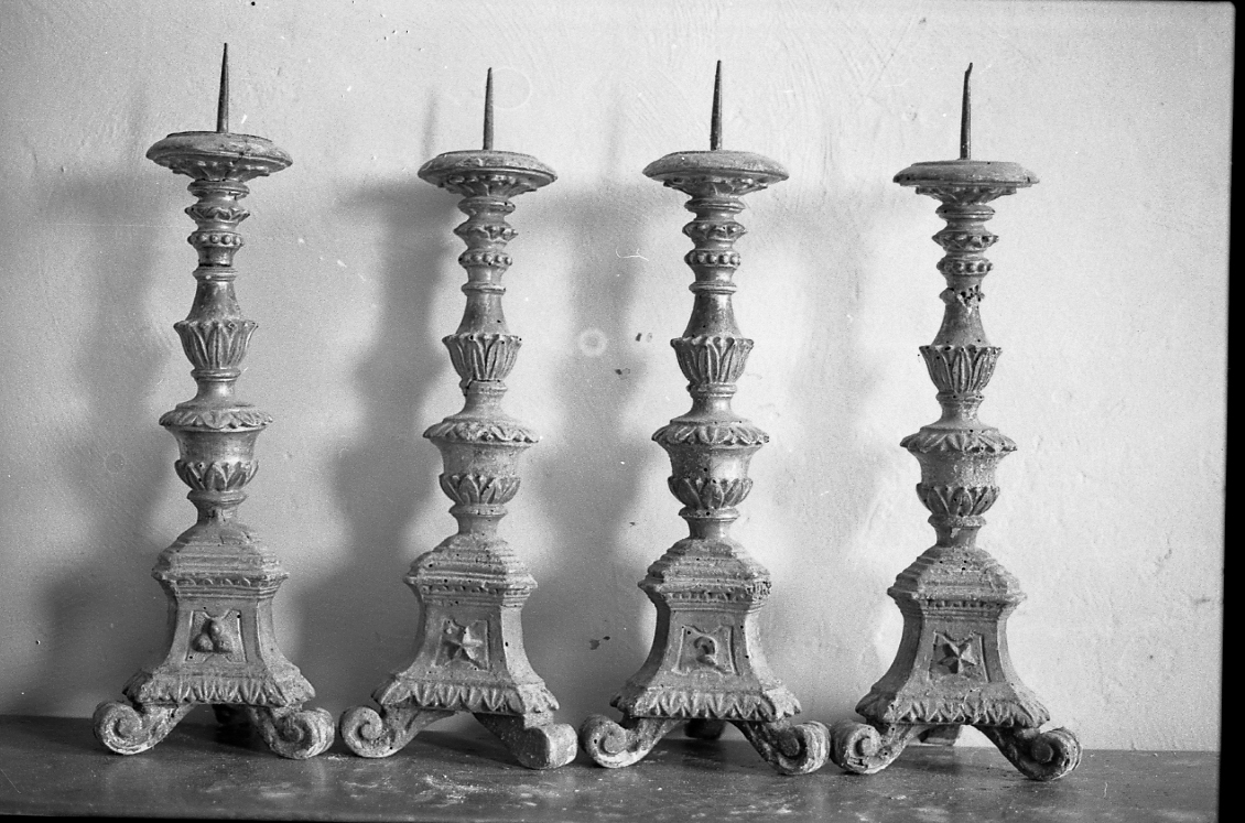candeliere - bottega emiliana (sec. XVIII)