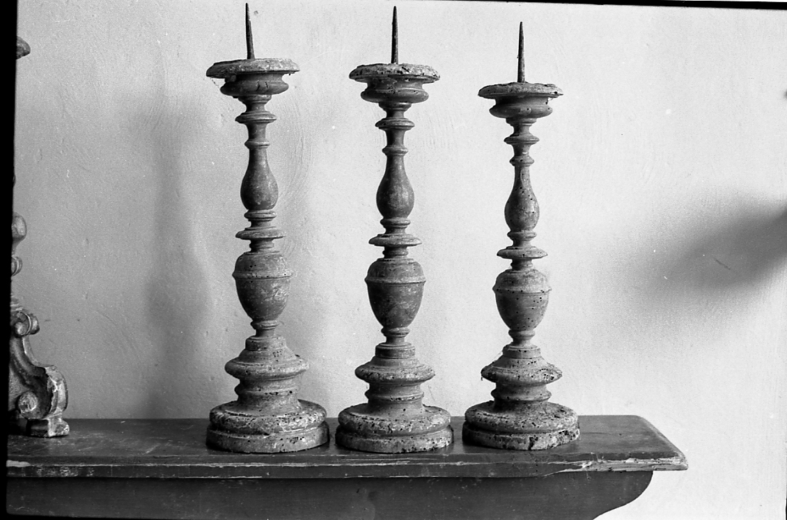 candeliere - bottega emiliana (sec. XVII)