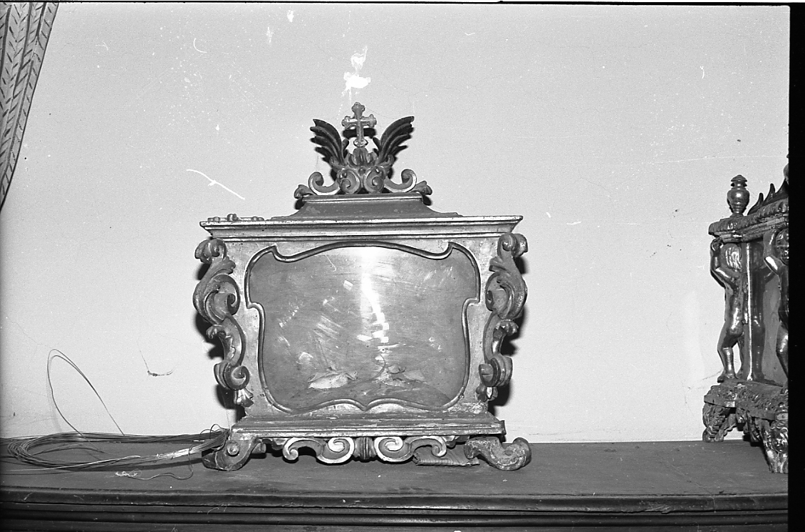 reliquiario - bottega emiliana (sec. XVIII)