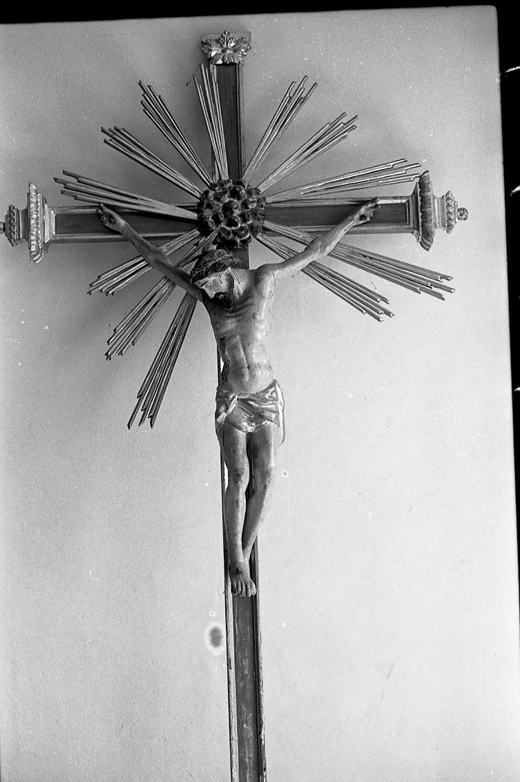 crocifisso - bottega emiliana (prima metà sec. XIX)
