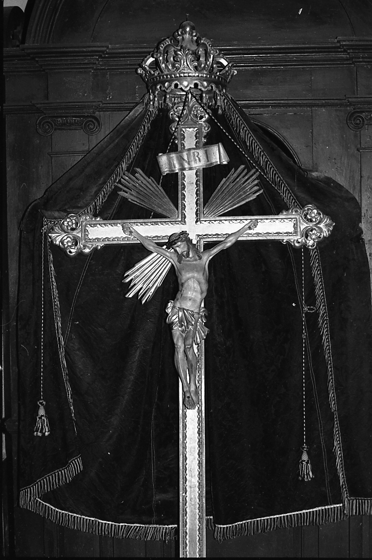 crocifisso - bottega emiliana (metà sec. XIX)