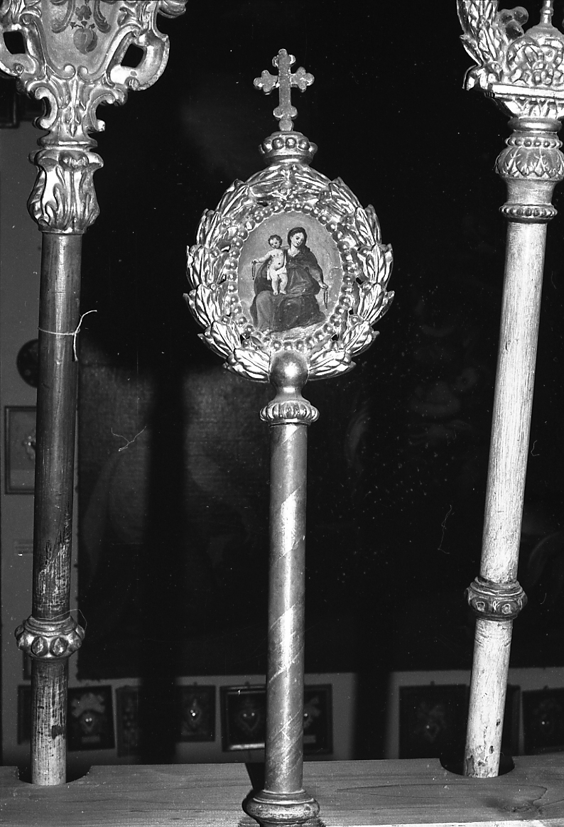 Compagnia del Rosario (emblema di confraternita) - bottega romagnola (seconda metà sec. XVIII)